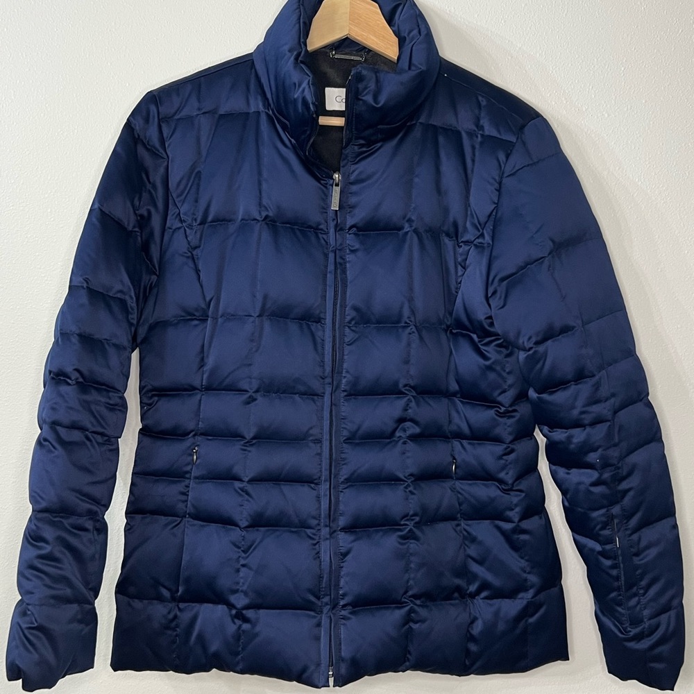 Calvin Klein Navy Blue Puffer Jacket